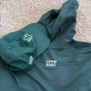 Anti Social Social Club X Cactus Plant Flea Market Collab, hoodie and dad hat